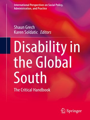 cover image of Disability in the Global South